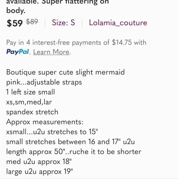 Skims similar fabric maxi dress Pink - Picture 11 of 11